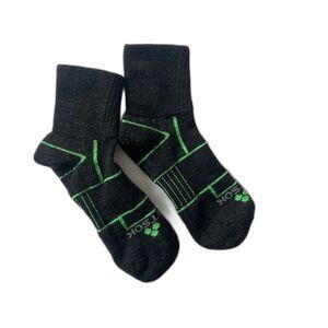 FitSok merino wool quarter ankle low socks dark gray SZ M women?